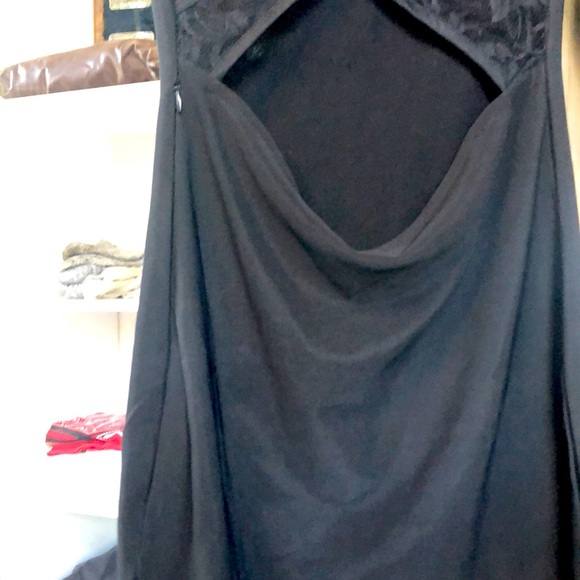 Little Black Dress • Caged & lace cross back • Sm - Picture 7 of 7